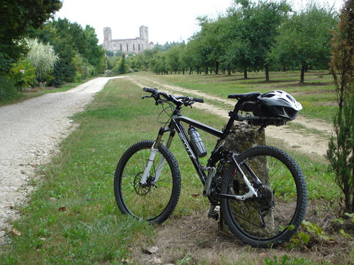 Le chemin de St-Jacques à VTT