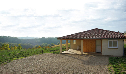 Le gîte vu de l'extérieur